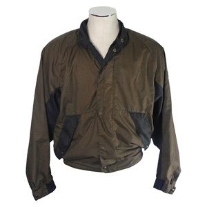 DryJoys FootJoy Golf Jacket Men Houndstooth Medium